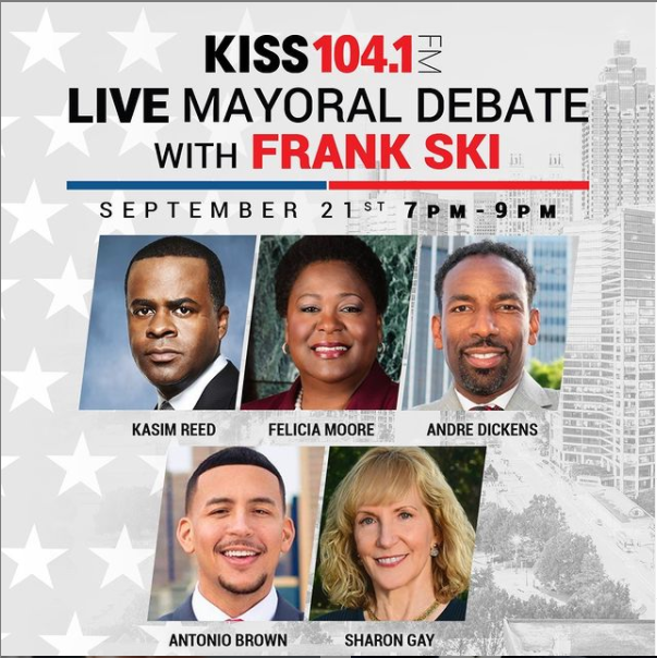 KISS 104.1 Mayoral Debate with Frank Ski 9.21.21 episode artwork