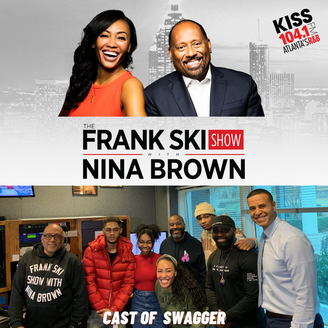 The Cast for from TV Series "Swagger" stops by The Frank Ski Show with Nina Brown episode artwork
