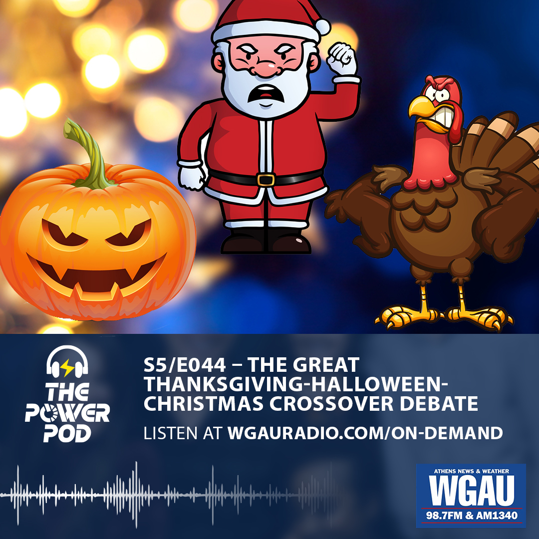 The Power Pod S5/E044 – The Great Thanksgiving-Halloween-Christmas Crossover Debate