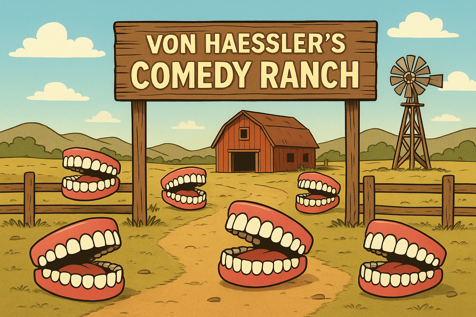 The Von Haessler Doctrine: S15/EP198 - Von Haessler's Comedy Ranch