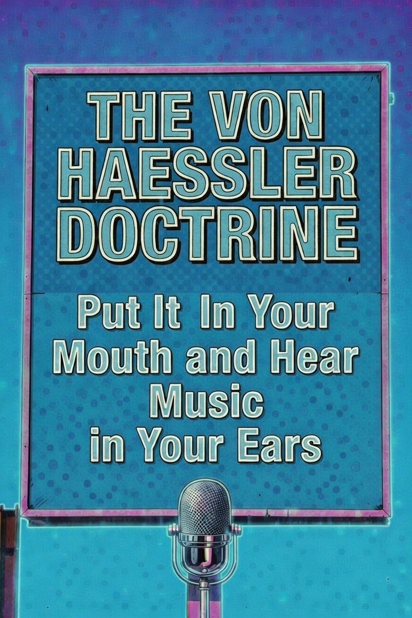 The Von Haessler Doctrine: S16/EP005 - "Put It in Your Mouth and Hear Music in Your Ears"
