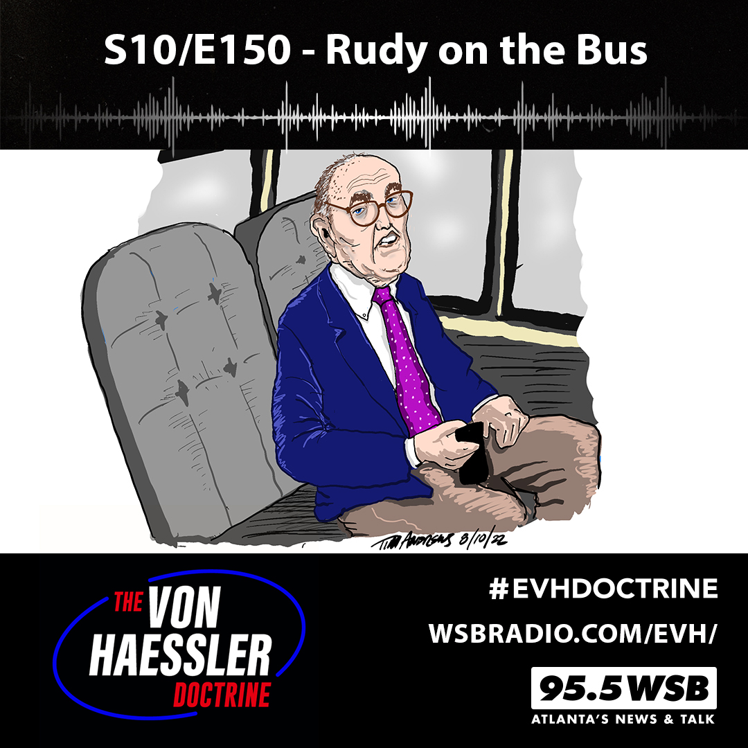 The Von Haessler Doctrine S10/E150 - Rudy on the Bus